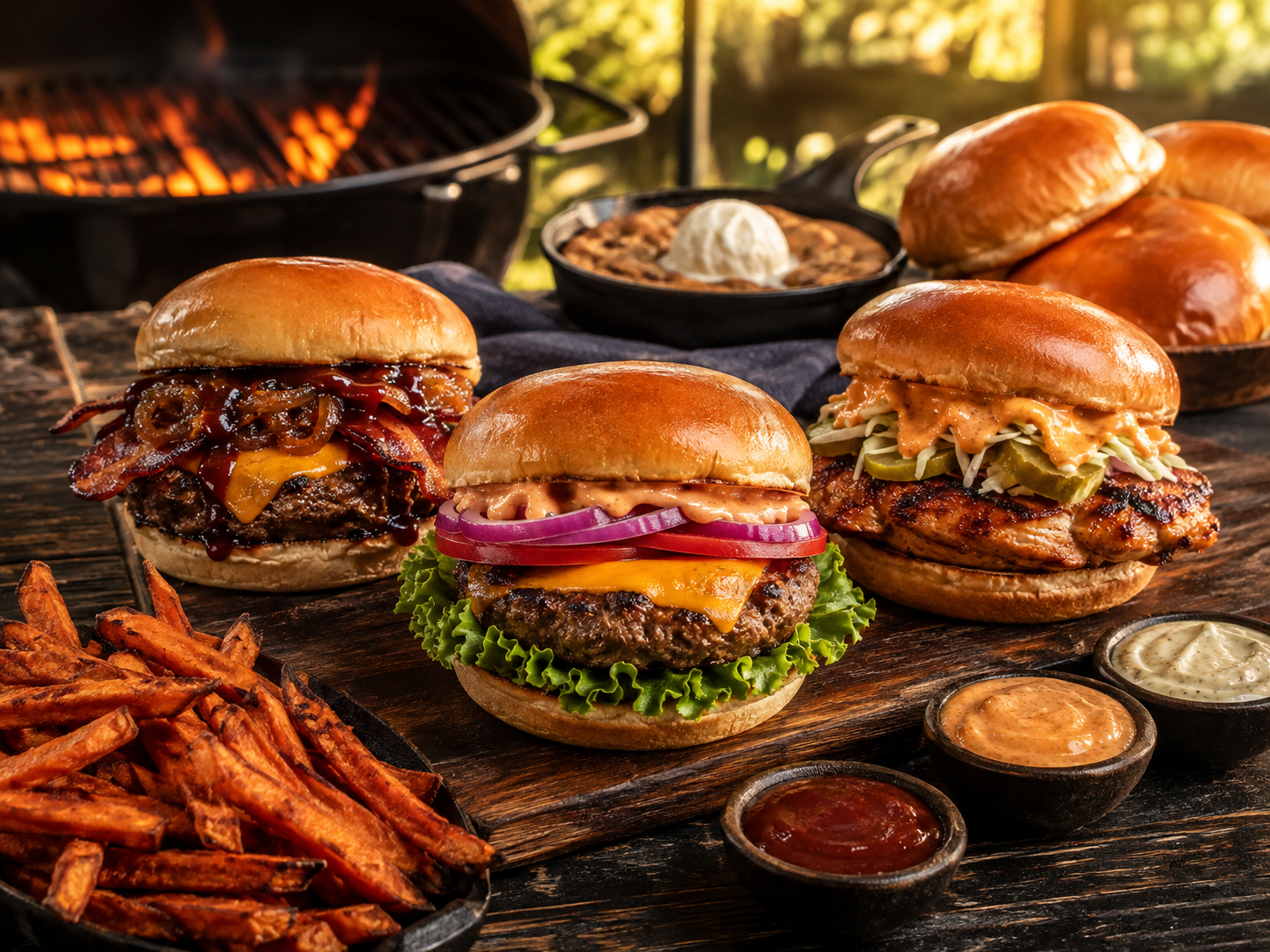 Burger Deluxe Grillkurs